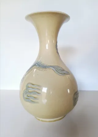 Fioriera orientale vintage in ceramica Lladró
