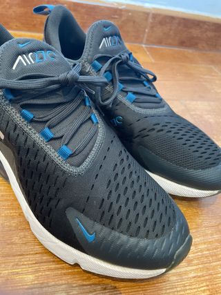 Sneakers Nike Air Max 270 Nere e Turchese