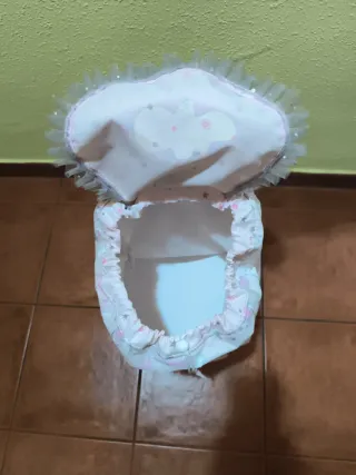 Carro de la compra infantil rosa