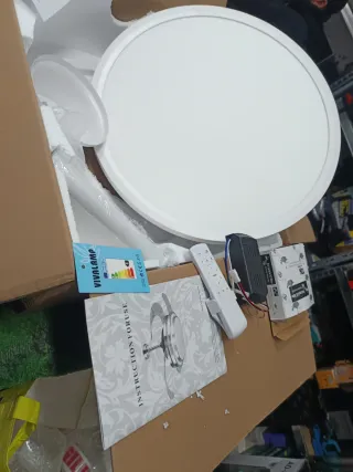 Plafoniera con ventilatore VALAMP