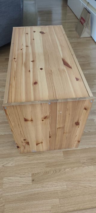 Cajonera Trofast madera con cajones de colores
