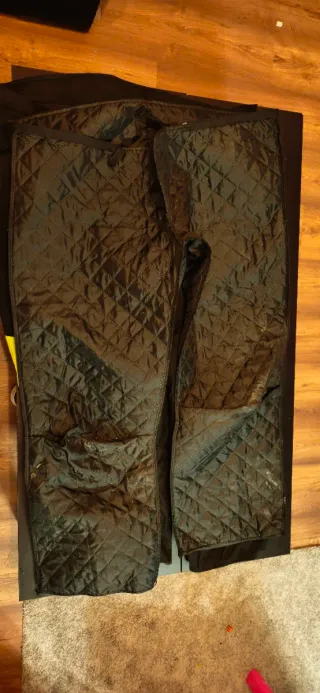 Pantalón Jet cordura Moto Negro y amarillo