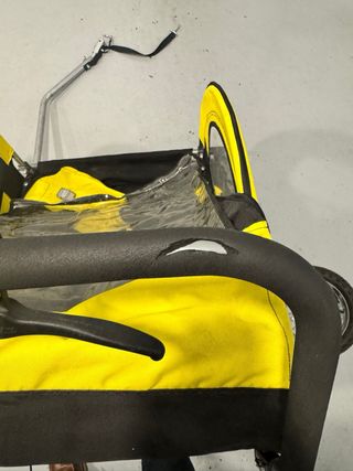 Carro remolque bici 2 plazas convertible