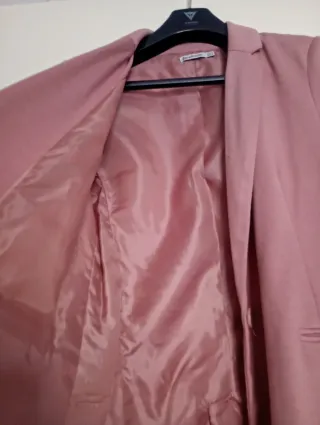 Giacca elegante Stradivarius rosa taglia M