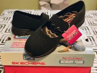 Manoletinas Skechers Classic Fit Air-Cooled Memory