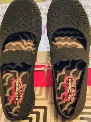 Manoletinas Skechers Classic Fit Air-Cooled Memory