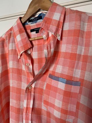 CAMISA GANT 100% LINO - TALLA XL - ESTADO TOP
