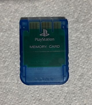 Tarjeta Memoria PS1 Sony Original