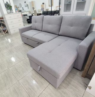 Sofá 3 Plazas Chaise Longue con Arcón 215 cm!!
