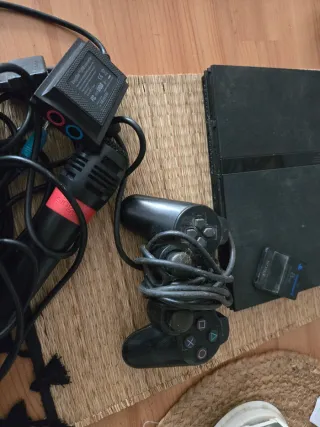 Consola PlayStation 2 Sony Negra + Accesorios