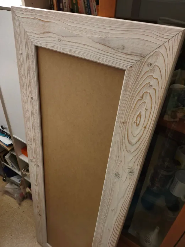 Marco Grande Madera Rústico DIY