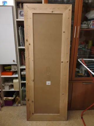 Marco Grande Madera Rústico DIY