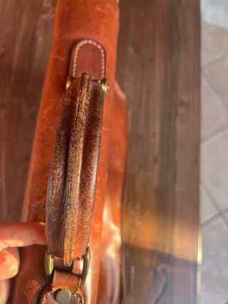 Borsa pelle Dionigi marrone vera pelle