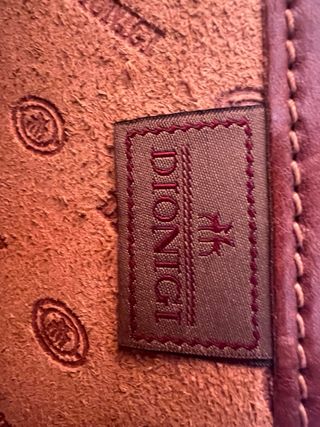 Borsa pelle Dionigi marrone vera pelle