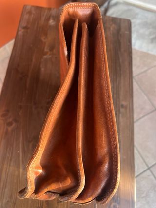 Borsa pelle Dionigi marrone vera pelle