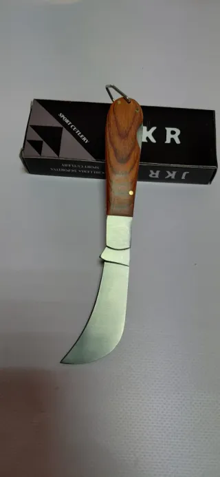 Tranchete JKR Hoja Curva Madera