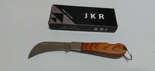 Tranchete JKR Hoja Curva Madera