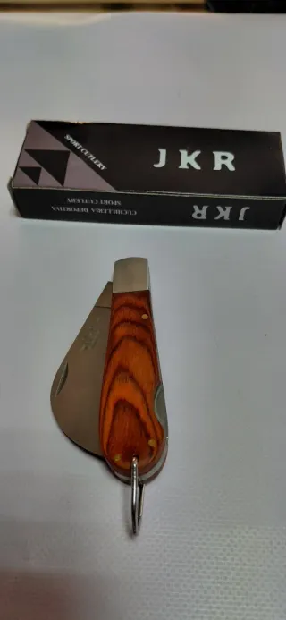 Tranchete JKR Hoja Curva Madera