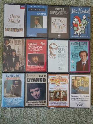Colección de 24 Cintas Cassette Música Variada 14