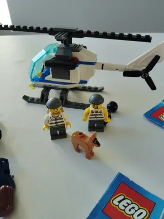 Lego City Elicottero Polizia e Ladri