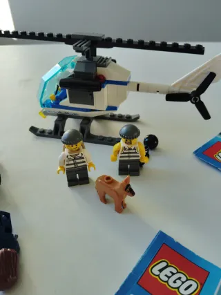 Lego City Elicottero Polizia e Ladri