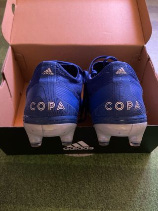 Adidas Copa 20.1 Botas Fútbol Azul/Plata