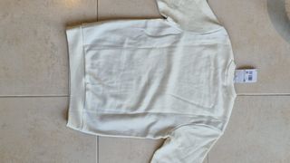 Sudadera Nike Gris y Blanca