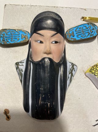 Maschere Teatro Cinese Miniatura