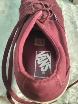 Zapatillas Vans Rojas