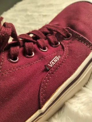 Zapatillas Vans Rojas