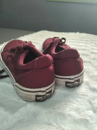 Zapatillas Vans Rojas