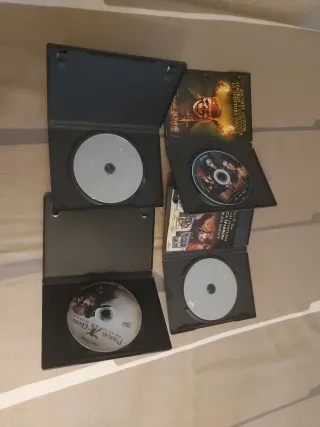 Saga Piratas del Caribe DVD Completa