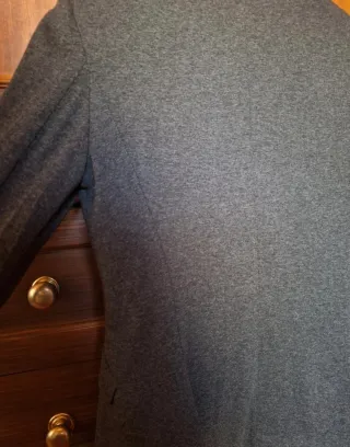 Blazer Motivi gris mujer