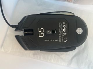 Ratón Gaming G5 Negro Multicolor SIN USAR