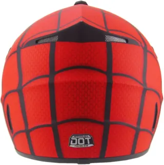 Casco Motocross Cara Completa Spider-Man