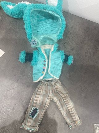Outfit Blythe Doll con Cappuccio Orsetto