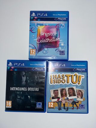 Pack 3 Juegos PS4 para jugar con amigos