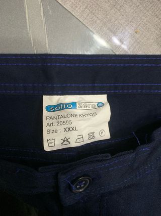 Pantaloni da lavoro Sottozero blu