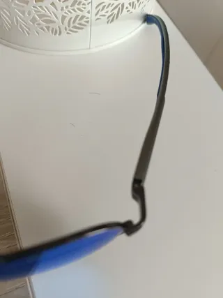 Gafas de sol aviador azules