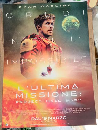 Project Hail Mary Film Poster - Official Cinema