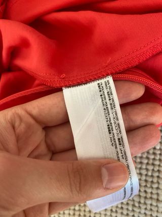 Mono Mango Rojo formal Talla S