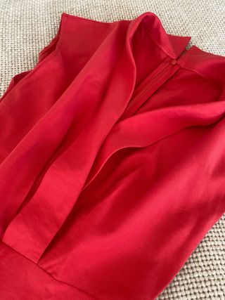Mono Mango Rojo formal Talla S