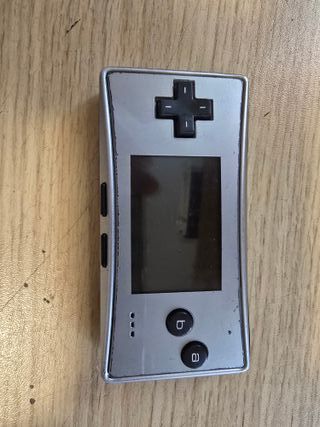 Nintendo Game Boy Micro Plata