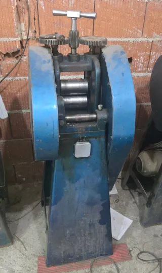 Laminador de chapa para joyería