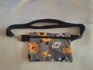 Riñonera bolso estampado perros