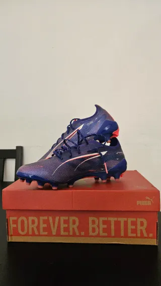 Botas de fútbol Puma Ultra 5.1 Ultimate AG azules