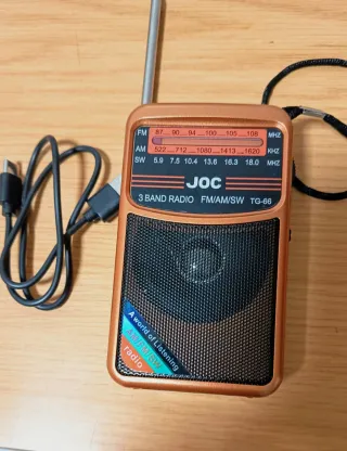Radio JOC 3 Bandas FM/AM/SW Portátil