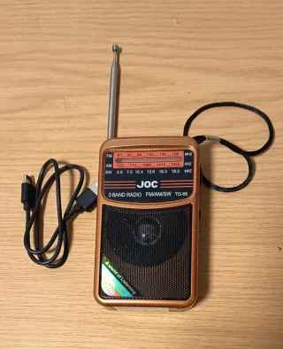 Radio JOC 3 Bandas FM/AM/SW Portátil