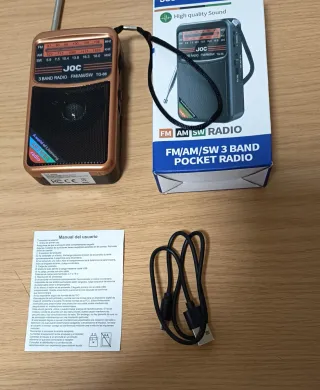 Radio JOC 3 Bandas FM/AM/SW Portátil