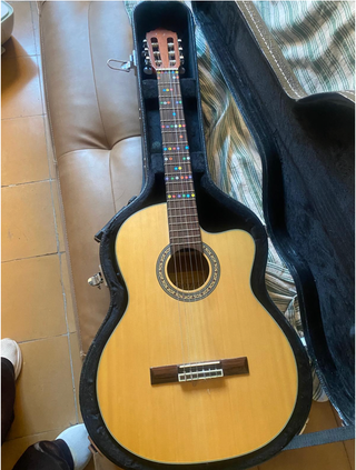 Guitarra Crafter Acústica con Funda Rígida